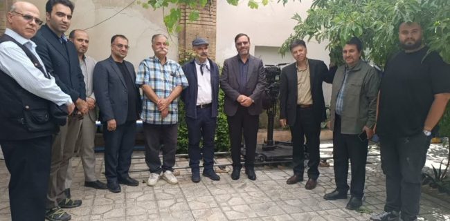 حضور شهردار همدان در محل فیلمبرداری فیلم کارگردان همدانی حضور شهردار همدان در محل فیلمبرداری فیلم کارگردان همدانی