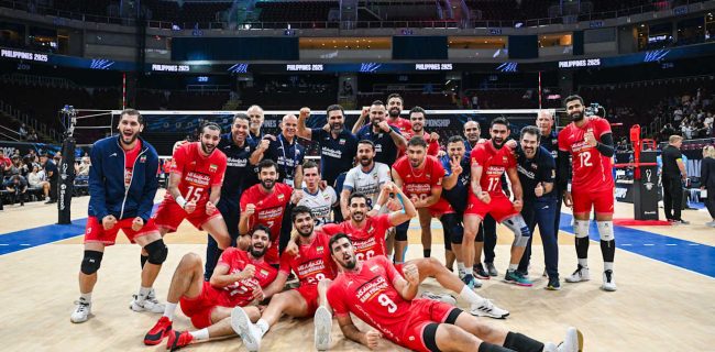 هشتمی ایران در والیبال قهرمانی جهان ۲۰۲۵