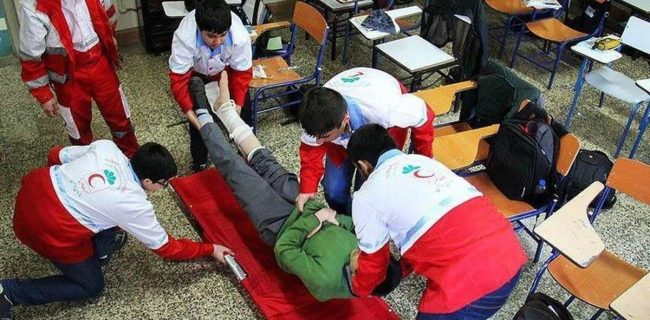 برگزاری بیست و هفتمین مانور سراسری «زلزله و ایمنی» در سراسر کشور با رویکرد «مدرسه ایمن- جامعه تاب آور» برگزاری بیست و هفتمین مانور سراسری «زلزله و ایمنی» در سراسر کشور با رویکرد «مدرسه ایمن- جامعه تاب آور»