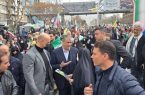 محمد اسلامی در راهپیمایی ۲۲ بهمن: مردم اجازه دخالت خارجی نمی‌دهند؛ فناوری هسته‌ای در زندگی مردم ملموس خواهد شد