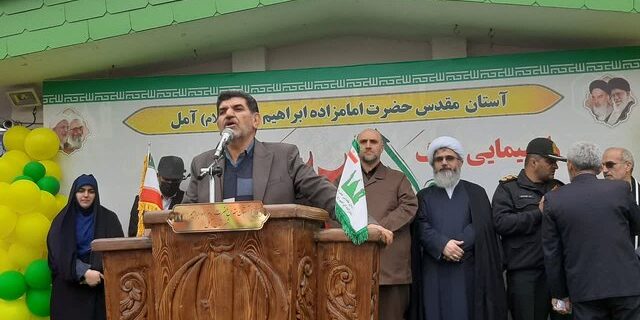 معاون اسبق قدس سپاه در آمل: شبکههای آمریکایی-صهیونیستی در یک ماه ۳.۴ میلیون دروغ علیه ایران پخش کردند؛ جهاد تبیین یک واجب عینی بود معاون اسبق قدس سپاه در آمل: شبکههای آمریکایی-صهیونیستی در یک ماه ۳.۴ میلیون دروغ علیه ایران پخش کردند؛ جهاد تبیین یک واجب عینی بود