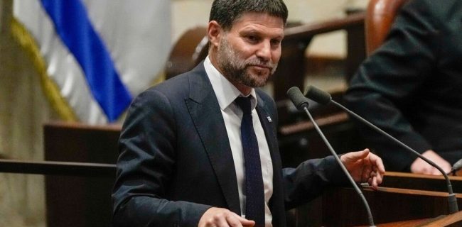 اسموتریچ: مذاکرات بین تهران و واشنگتن به ما مربوط نیست/ در لبنان میمانیم اسموتریچ: مذاکرات بین تهران و واشنگتن به ما مربوط نیست/ در لبنان میمانیم